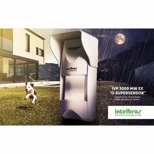 Sensor Infravermelho IVP 3000 MW EXTERNO intelbras