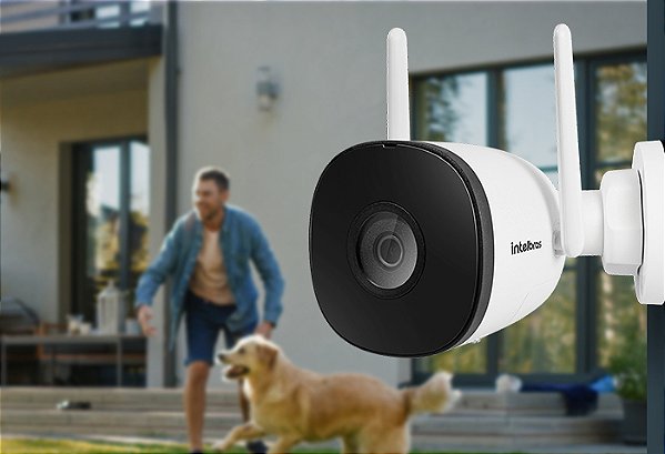 Câmera externa inteligente Wi-Fi iM5 S 4MP