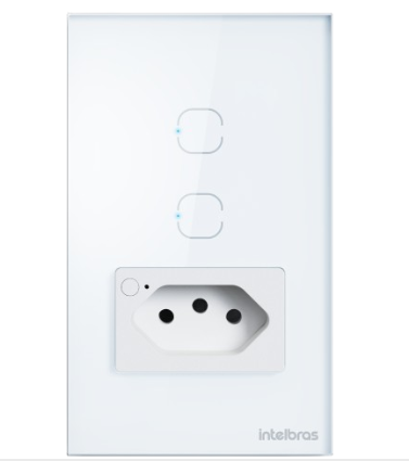 TOMADA COM INTERRUPTOR INTELIGENTE WI-FI ETS 2002 - BR - MIBO OU IZY