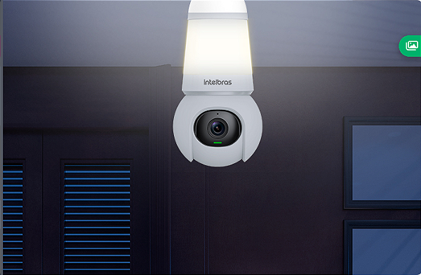 CAMERA iM6 FULL COLOR CÂMERA LÂMPADA INTERNA INTELIGENTE Wi-Fi 3MP