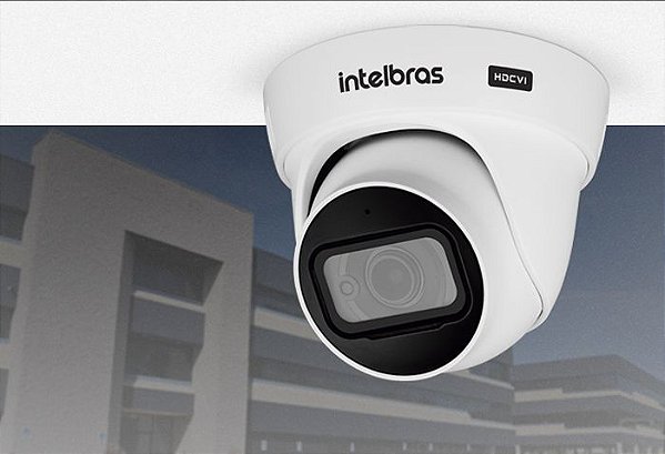 Camera HDcvi Dome 8MP - VHD 5820 D 4K Intelbras