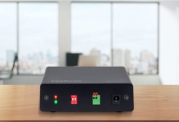 Multi Box Intelbras Módulo de entradas e saídas até 16 zonas de alarme