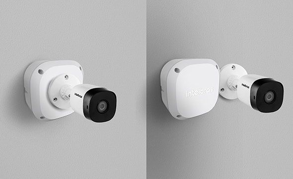 Caixa de passagem para CFTV VBOX 1100 E  intelbras