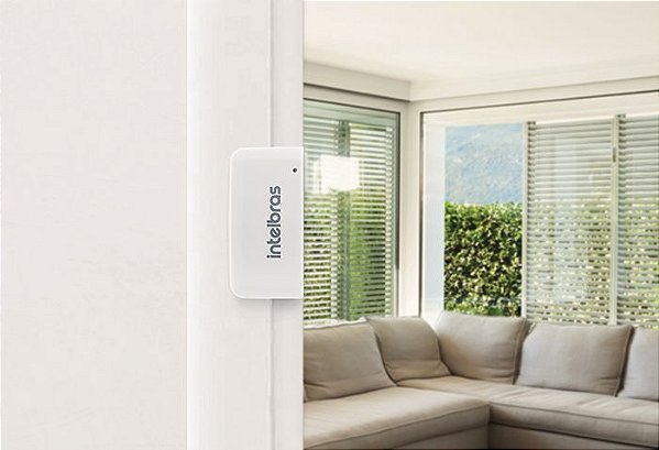 Sensor Magnético de Abertura Sem Fio XAS 8000 Intelbras