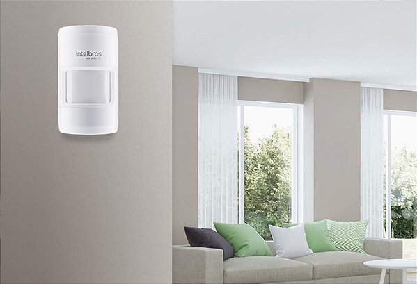 Sensor IVP Infravermelho Passivo Sem Fio IVP 8000 PET Intelbras