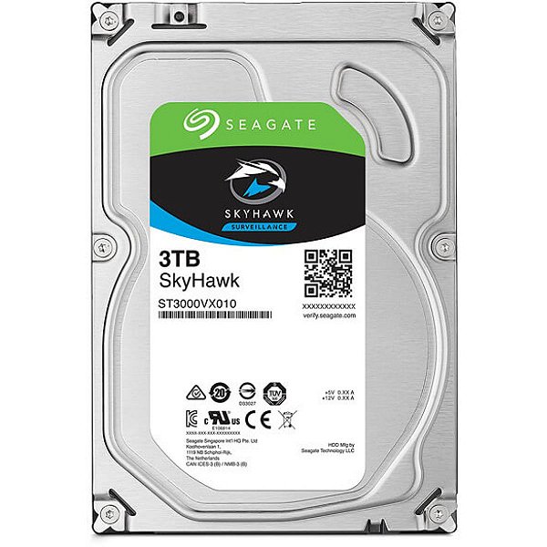 HD SATA 3TB SEAGATE SKYHAWK