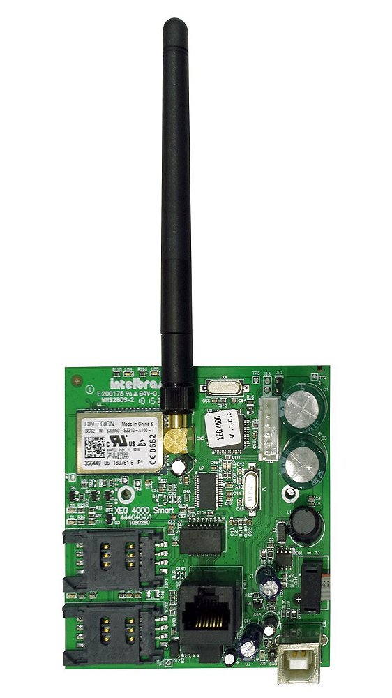 Módulo Ethernet/GPRS XEG 4000 Smart Intelbras