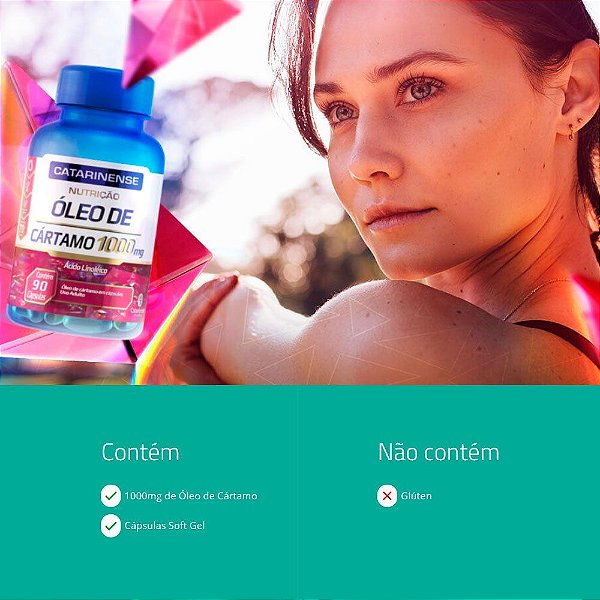 Bio Nutrition, Óleo de Cártamo 1000 mg - 90 Cápsulas - Menor Preço em Brasil