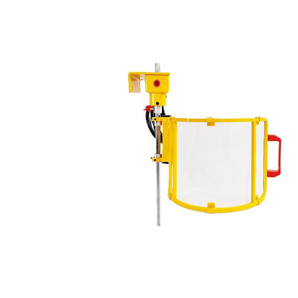 Proteção para Furadeira Radial com Tela em Policarbonato | 3TR3B300CMBR | NR12