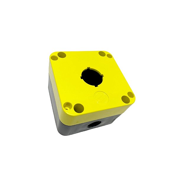 Botoeira Elétrica com 1 Furo –  para Comando Ø22mm | Montagem em Painel