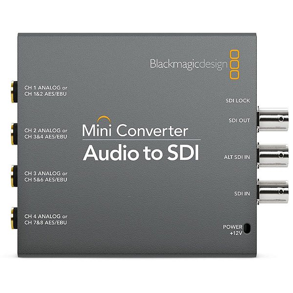 Blackmagic MiniConversor Áudio para SDI