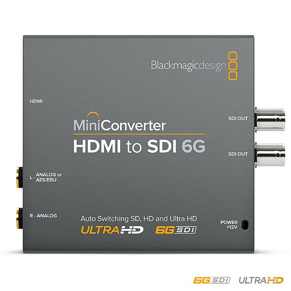 Blackmagic MiniConversor HDMI para SDI 6G