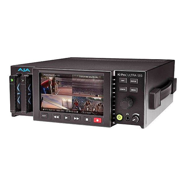 AJA Ki Pro Ultra 12G DCI/UHD/HD Gravador e Leitor