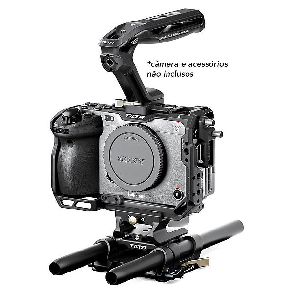 Tilta v2 Kit Básico de Gaiola para Câmera para Sony FX3 & FX30 (Preto)