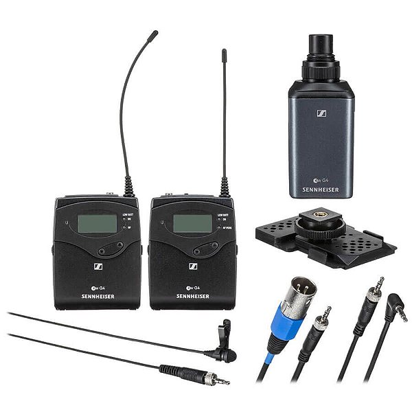 Sennheiser EW 100 ENG G4 Microfone Sem Fio Para Câmeras