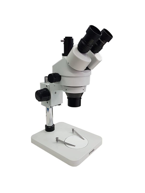 Microscópio Trinocular 37045A Branco Completo