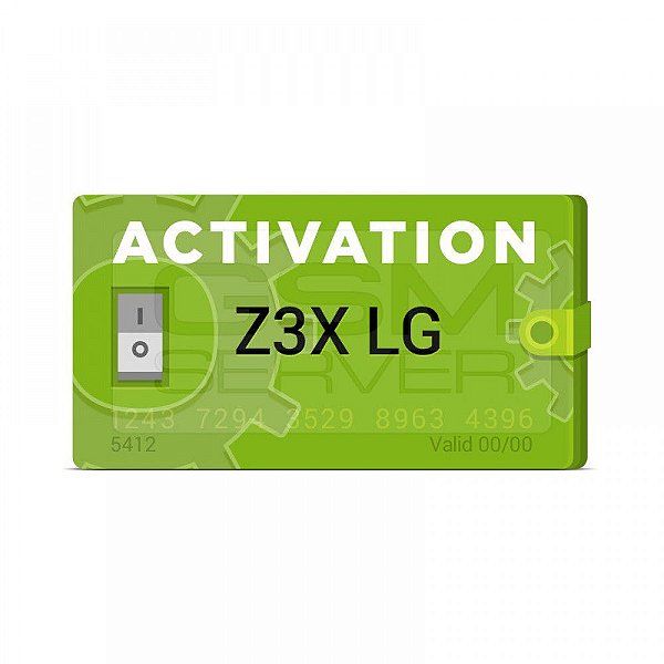 Ativação LG Z3X