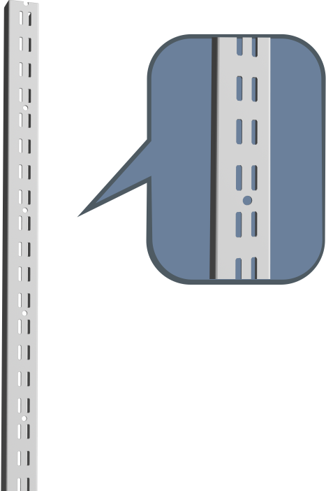 1 Trilho de 2 m Cremalheira Passo 25  com Furação Simples ( 1 encaixe)  ou Dupla ( 2 encaixes) -Preto ou Branco - Pronta entrega