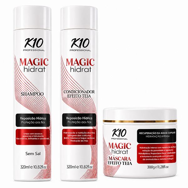 KIT HOME CARE EFEITO TEIA MAGIC HIDRAT 320ML