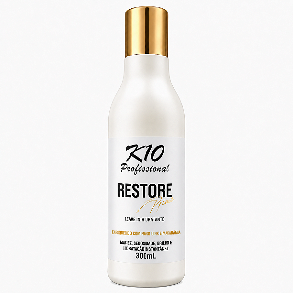 LEAVE IN HIDRATANTE k10 Profissional PÓS QUÍMICA 300 ML