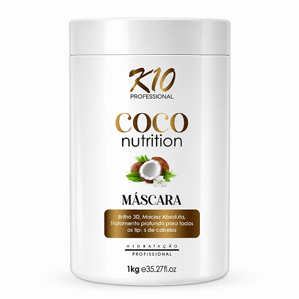 MÁSCARA CAPILAR k10 Profissional COCO 1KG