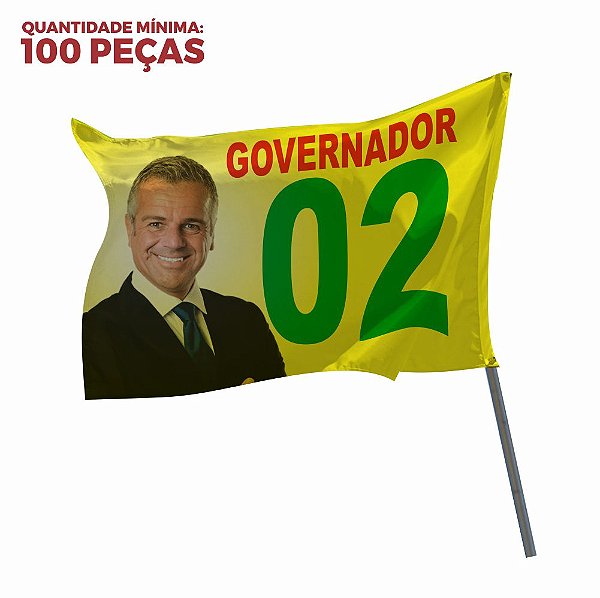 BANDEIRA EM TECIDO FLAG DUPLA FACE