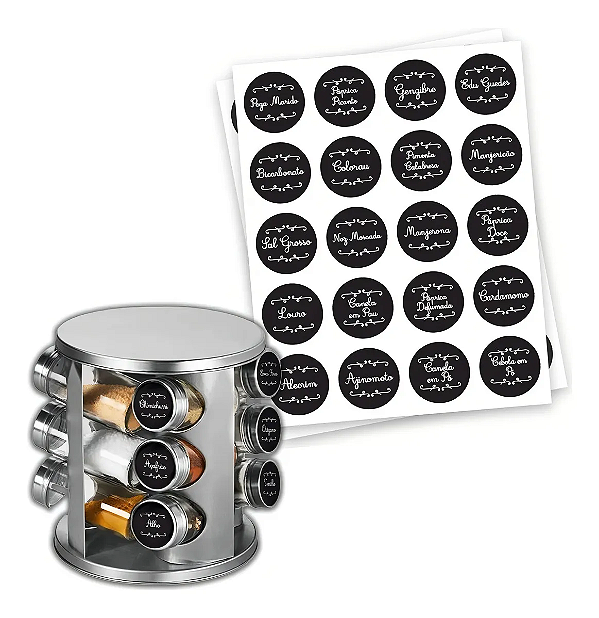 Etiquetas Adesivas Temperos