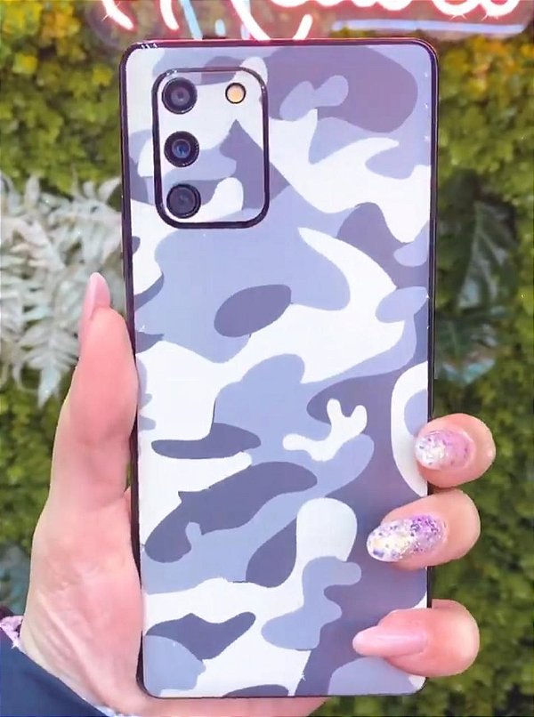 Película Skin Traseira Camuflada