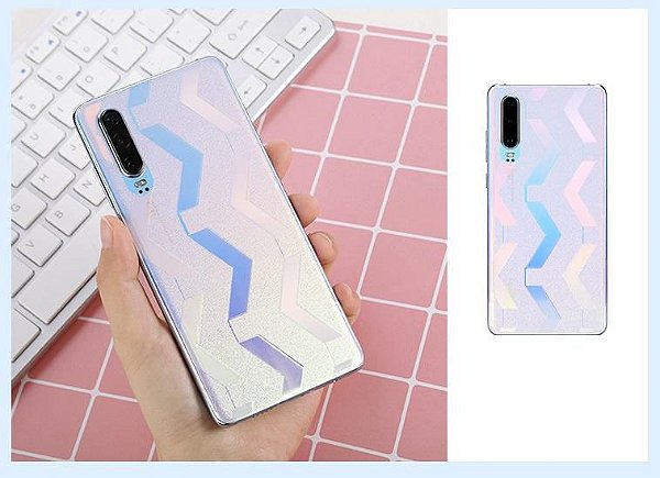 Película Skin Traseira Seta Transparente