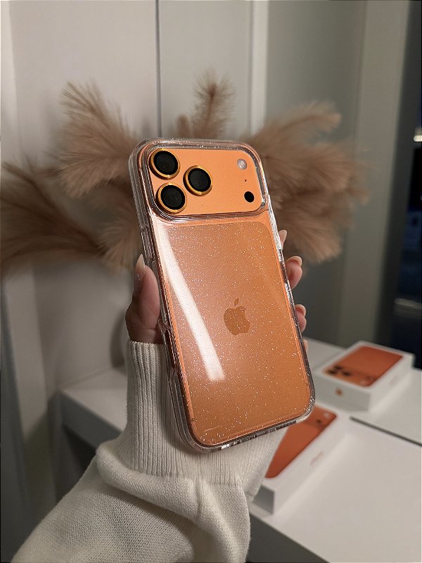 Capinha Rígida Glitter para IPhone