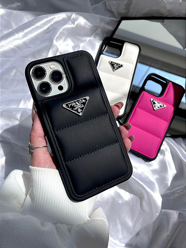 Capinha PRADAA Puffer para Iphone