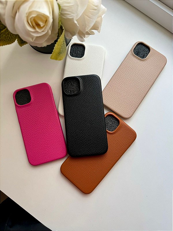 Case Couro Personalizada para Iphone 15 Plus