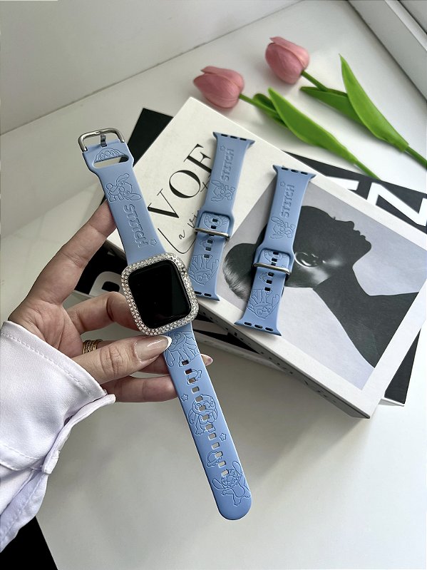 Pulseira titi blue para Apple Watch e Smartwatch