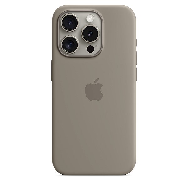 Apple Case Silicone Cinza