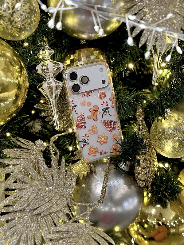 Case Natalina Biscoitos de Natal para iPhone