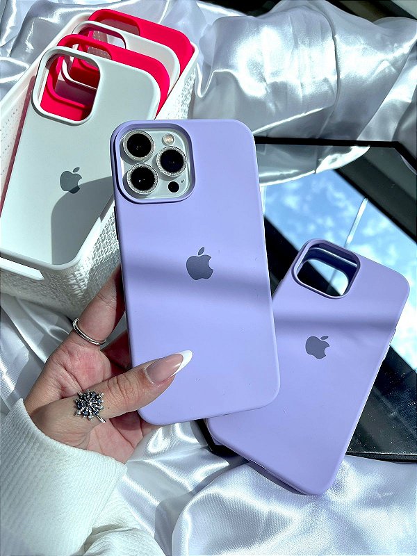 Apple Case Silicone LILAS
