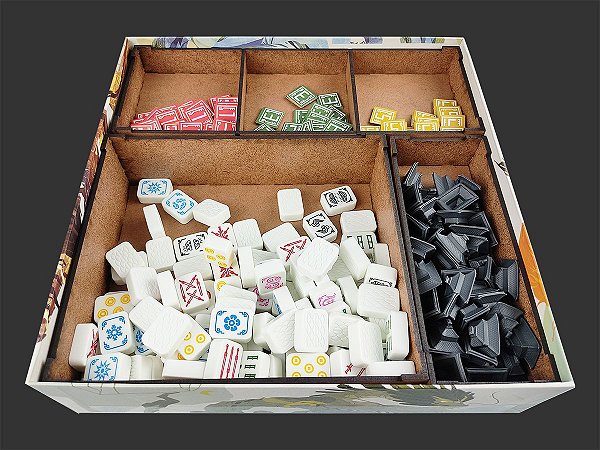 Organizador (INSERT MDF) para Dragon Castle