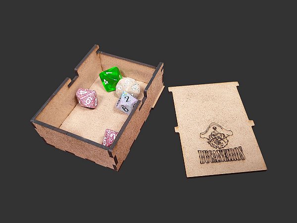 Caixas de Tokens e Dados para Caixas Genéricas e Big Box - Modelo Vertical (1 Espaço)