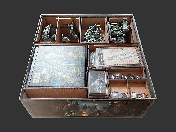 Organizador (INSERT MDF) para Bloodborne: Board Game
