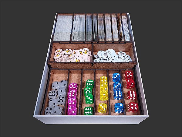 Organizador (INSERT MDF) para Fábricas Fantásticas + Expansões