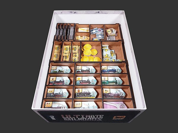 Organizador (INSERT MDF) para Ultimate Railroads