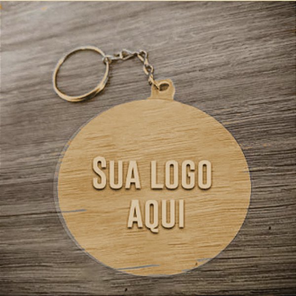KIT PERSONALIZADO - 50 Chaveiros em MDF