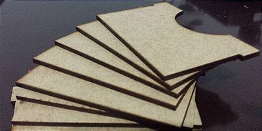 Kit com 10 Separadores para Caixa Organizadora para Card Games (Genérico) - CARTAS GRANDES