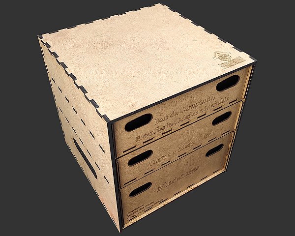 Caixa Organizadora "Big Box" com Gavetas para O Senhor dos Anéis: Jornadas na Terra Média