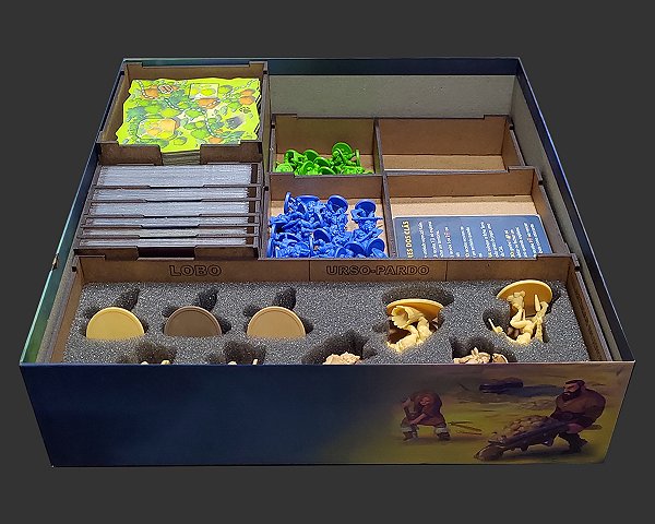 Organizador (INSERT MDF) para Northgard: Terras Desconhecidas