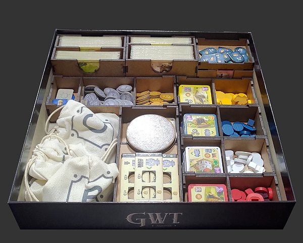 Organizador (INSERT MDF) para Great Western Trail: Argentina