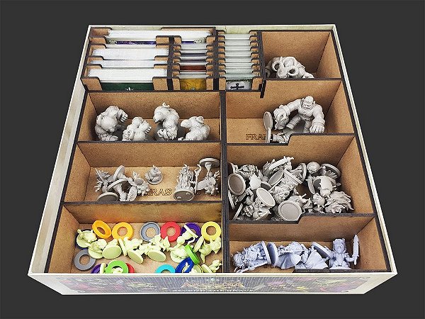 Organizador (SOFT INSERT PARANÁ) para Arcadia Quest Beyond the Grave e Pets