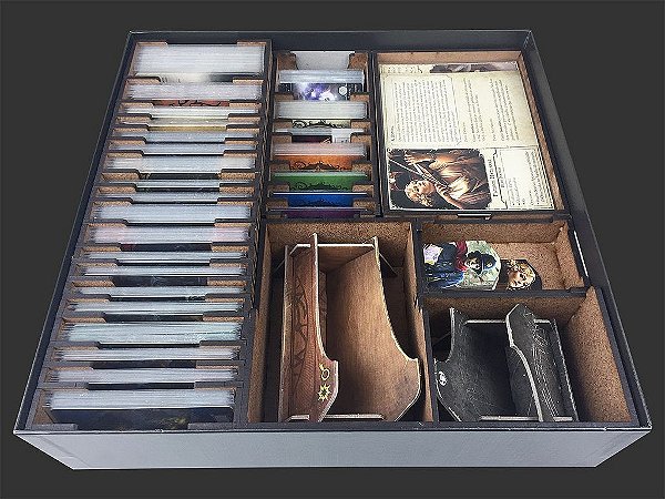 Organizador (SOFT INSERT PARANÁ) para Arkham Horror: Sob Ondas Tenebrosas - Modelo 2