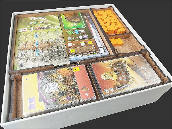Organizador (SOFT INSERT PARANÁ) para Arquitetos do Reino Ocidental: Era dos Artesãos + Board Band (Elástico)