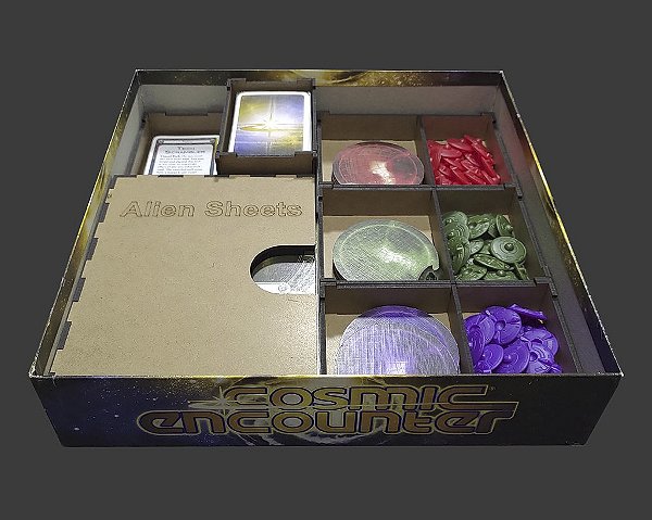 Organizador (SOFT INSERT PARANÁ) para Cosmic Encouter